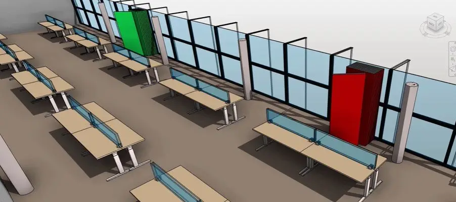 La nueva distribución de las oficinas 