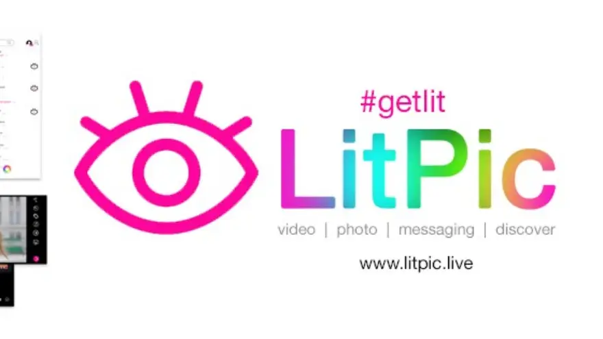 El logo de LitPic, la app que busca destronar a TikTok