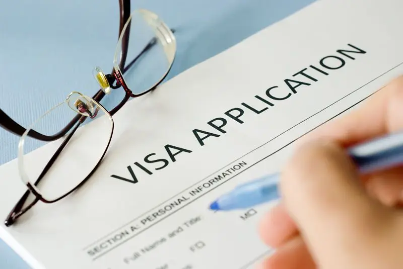 Formulario para aplicar al visado