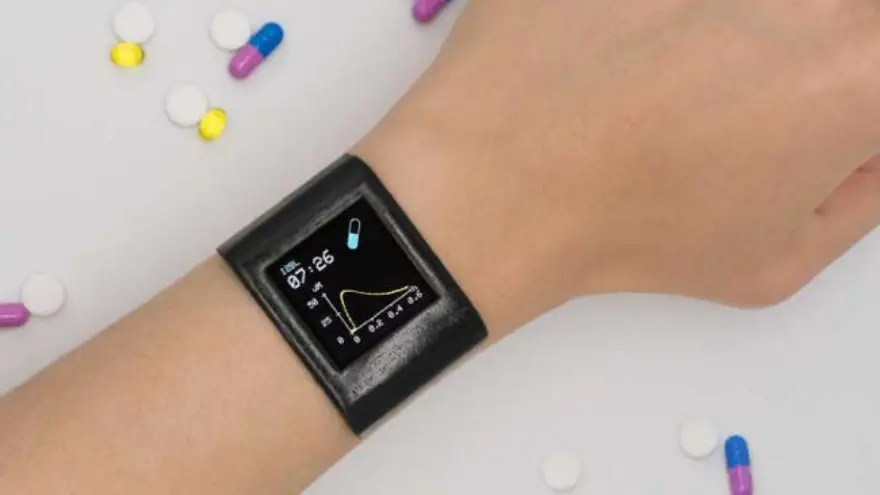 El sensor del reloj mide la presencia de medicinas en el cuerpo