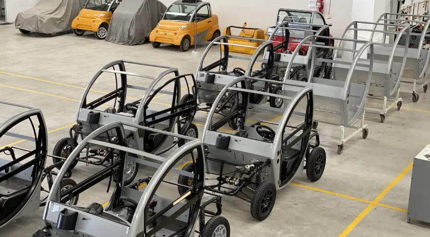 Fábrica de autos eléctricos Sero