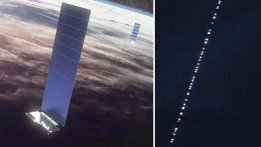 La red Starlink de Elon Musk ya ha comenzado a surcar los cielos