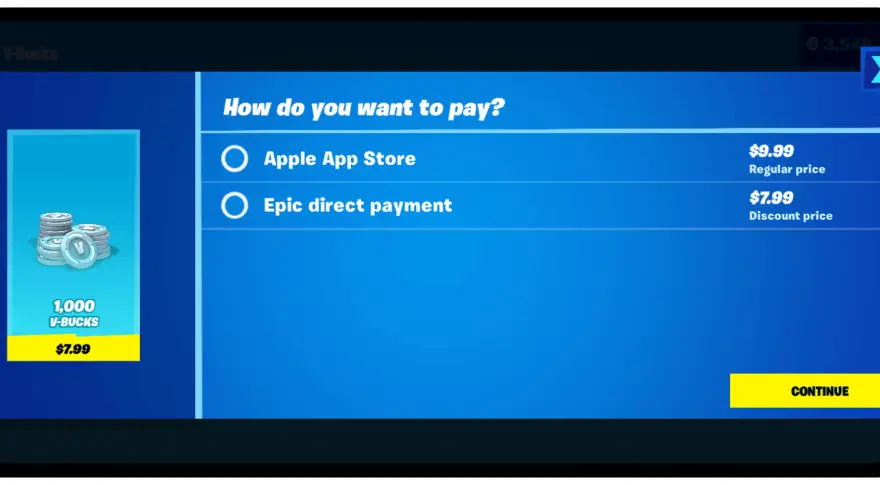 El pago directo molestó a Apple