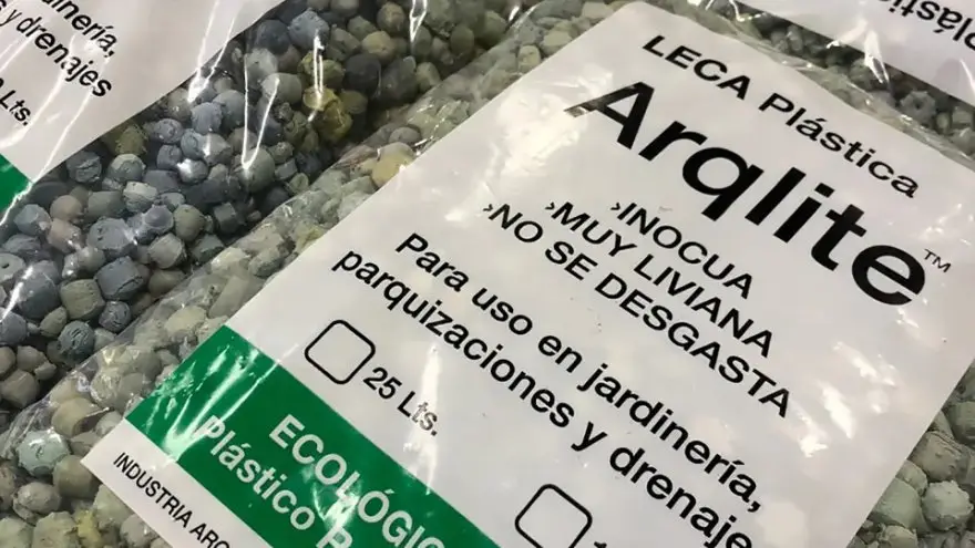 Leca plástica, el relleno de plástico reciclado que ofrece ArcLite
