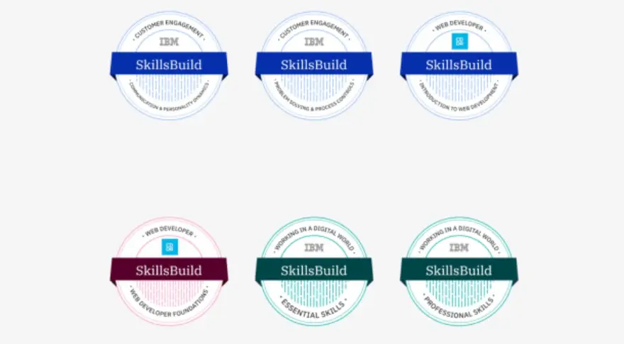 Las insignias de IBM para afianzar el aprendizaje