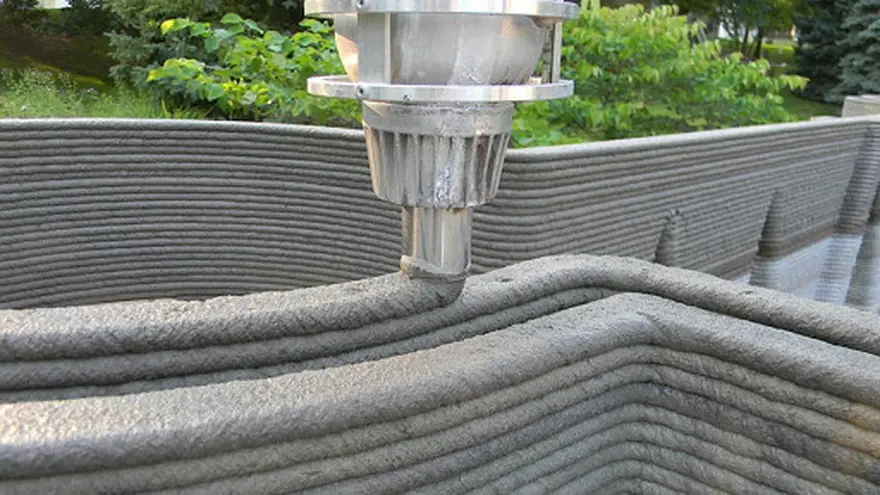La impresión 3D con cemento va encontrando su lugar entre los métodos actuales de construcción