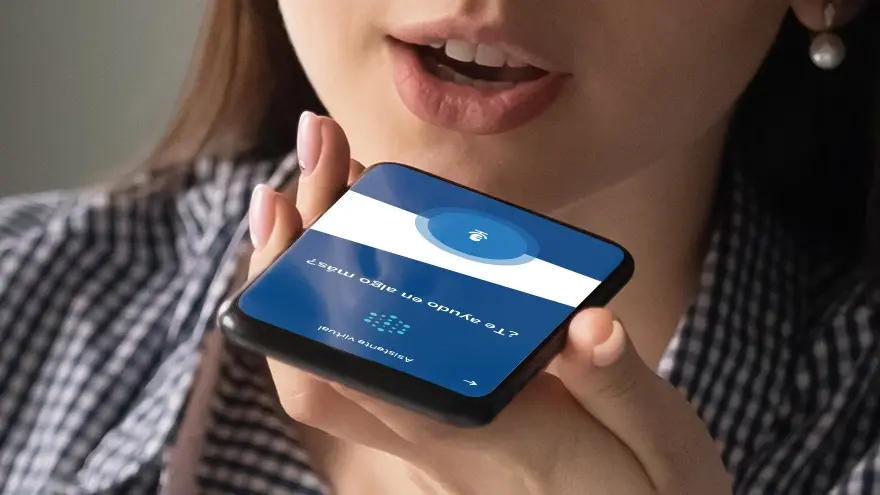 con Blue los clientes podrán resolver todo tipo de dudas, ya que el asistente se apoya en las 800 funcionalidades y servicios