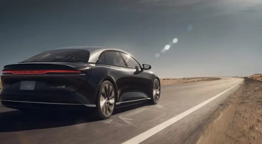 El Lucid es un auto 100% eléctrico