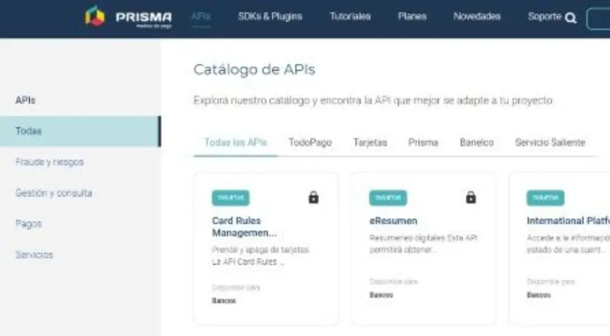 Las APIs permiten nuevos desarrollos