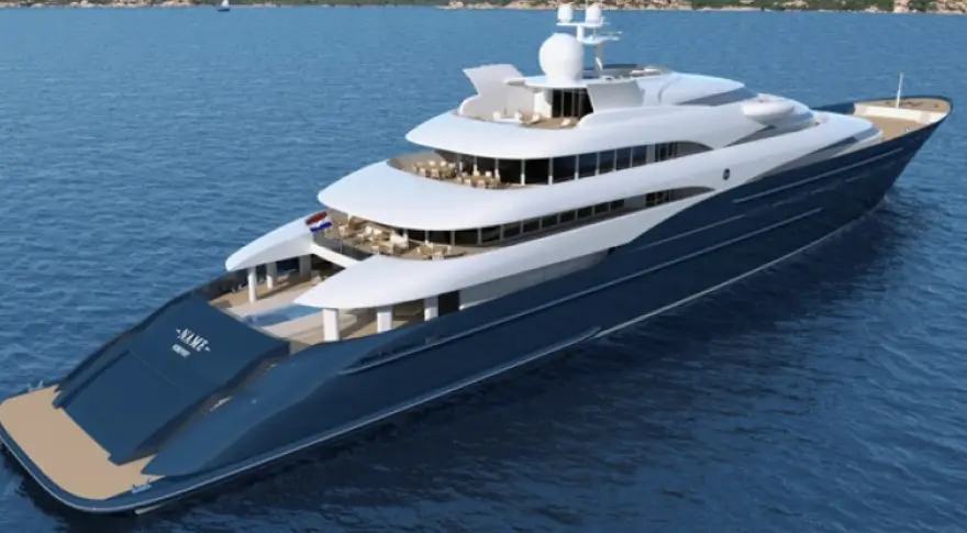 El Gigayacht de 168 millones de dólares 