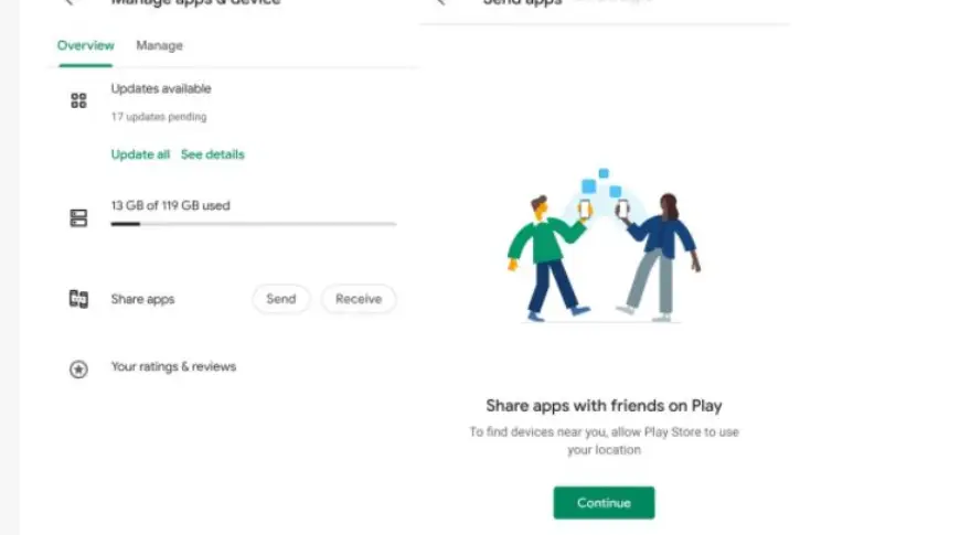 Compartir una app con un amigo será muy sencillo