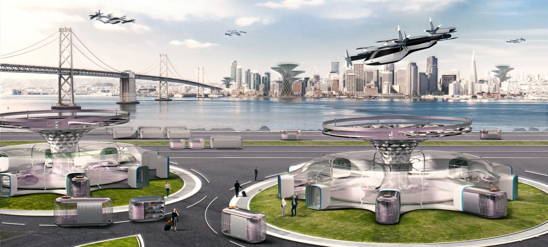 Construir una infraestructura sólida y un modelo de negocio es tan importante como desarrollar vehículos UAM innovadores.
