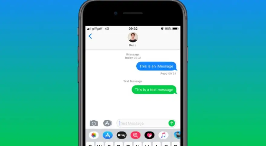 iMessage, la app de Iphone para mensajes