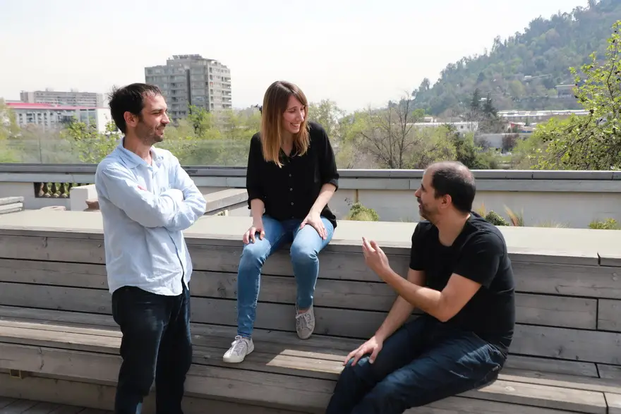 Los confundadores de la empresa