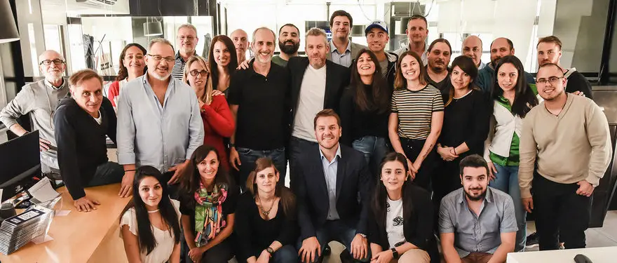 El equipo de BKR.