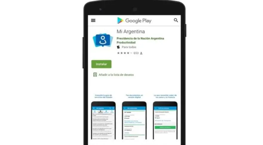 La app Mi Argentina