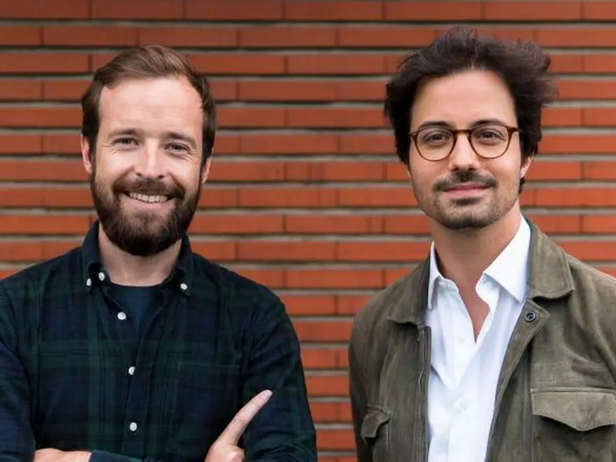 Los fundadores de Virtuo, Thibault Chassagne (izq.) y Karim Kaddoura