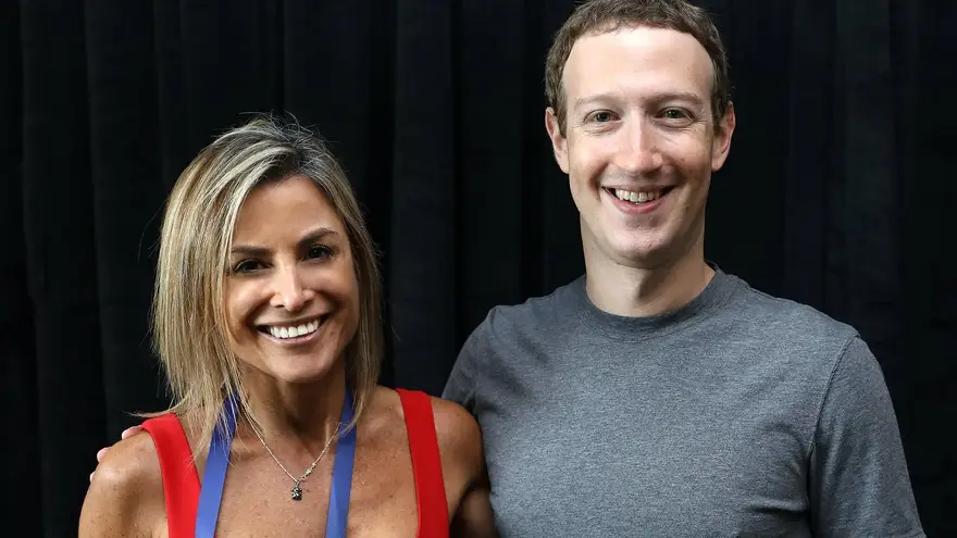 Moschini con Mark Zuckerberg