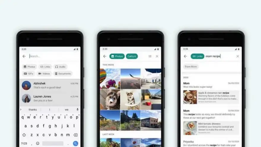 La nueva funcionalidad de la plataforma de mensajería permite visualizar tdos los archivos de una sola vez
