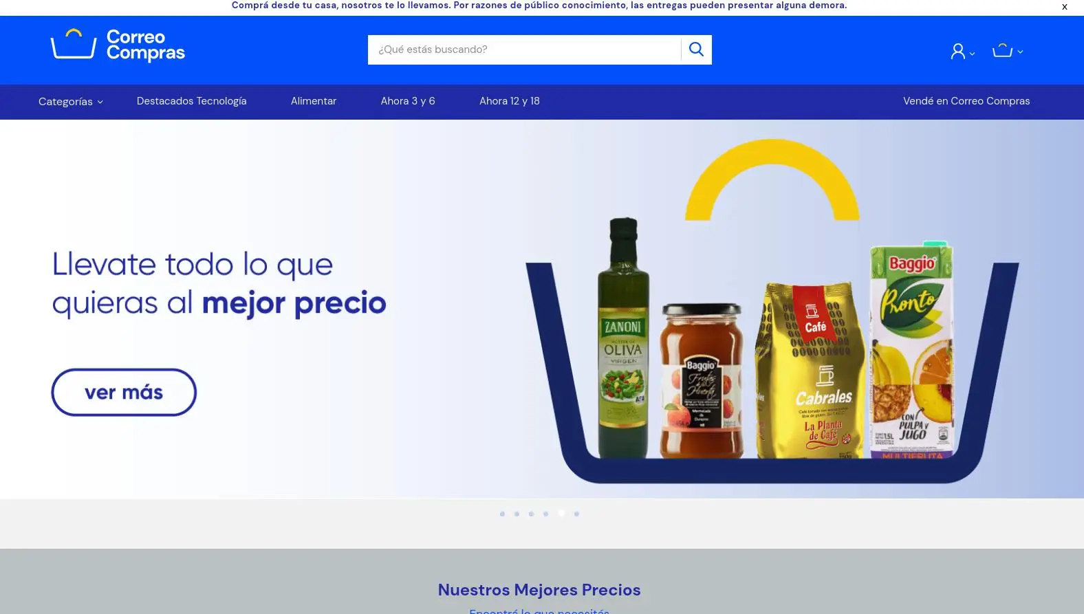 Correo Compras permitirá adquirir productos de todos los rubros a menores precios