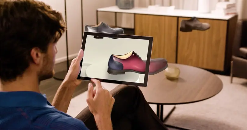 Así, una vez que este acceda a la línea virtual de la colección Tramezza, se podrá elegir entre un total de cuatro modelos