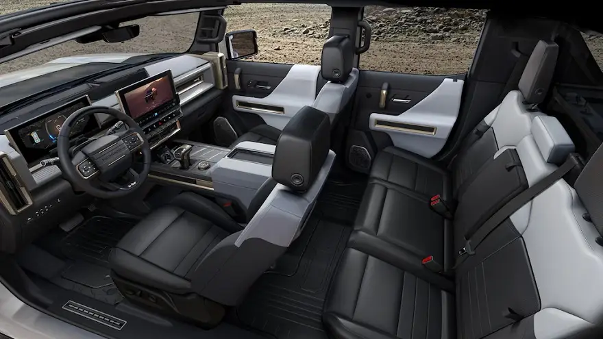 Espacio y tecnología de sobra para la Hummer EV.