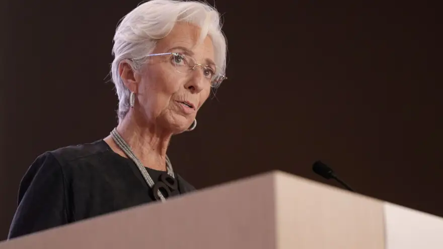 Christine Lagarde, presidenta del Banco Central Europeo
