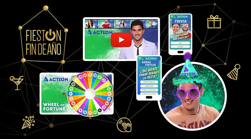 Se trata de un nuevo concepto de smart events con entretenimiento en vivo para que los  empleados puedan disfrutar desde sus casas.