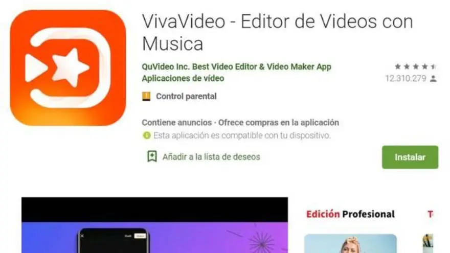 La app destaca en Google Play