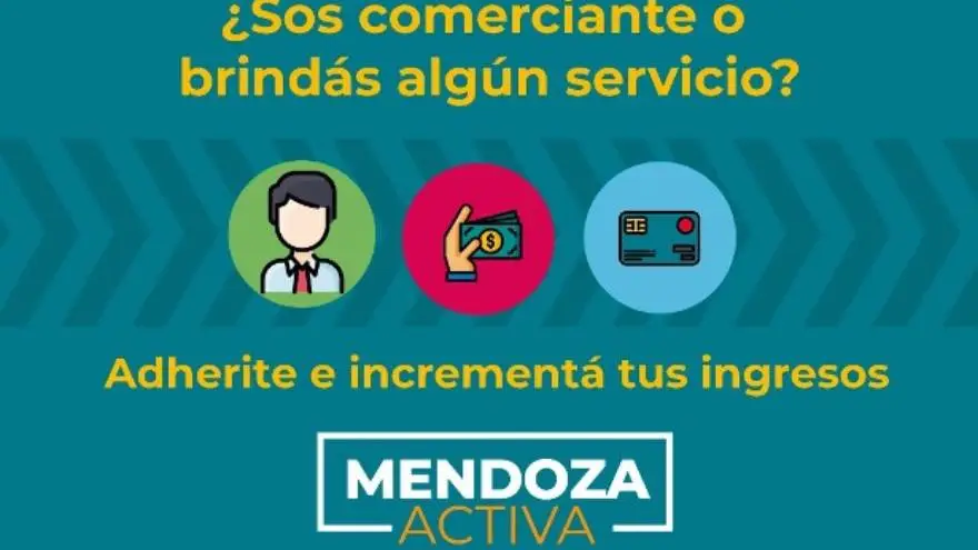 El sistema de billeteras virtuales es parte del programa Mendoza Activa