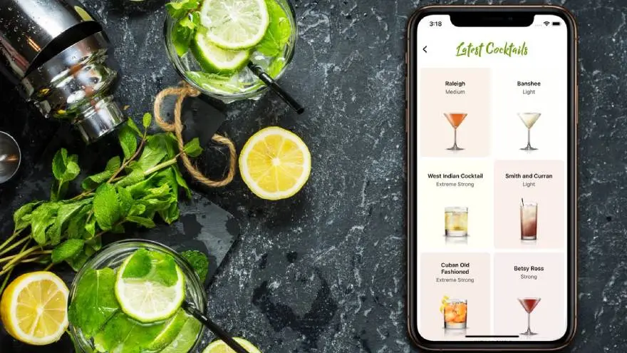 La app es ideal para los que quieren aprender más sobre tragos