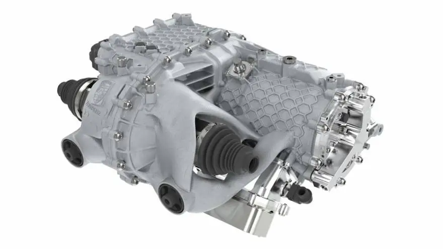 Se pueden imprmir elementos muy complejos, que luego se ensamblan, como este motor