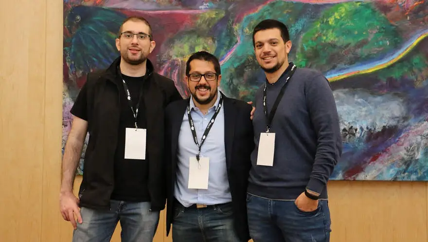 Franco Rapetti, Joaquín Di Mario, y Alexis Picón, los fundadores de Ualabee