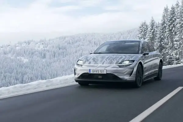 El flamante auto eléctrico presentado por Sony, Vision-S