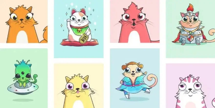 CryptoKitties fue el primero de estos juegos creado en la red Ethereum