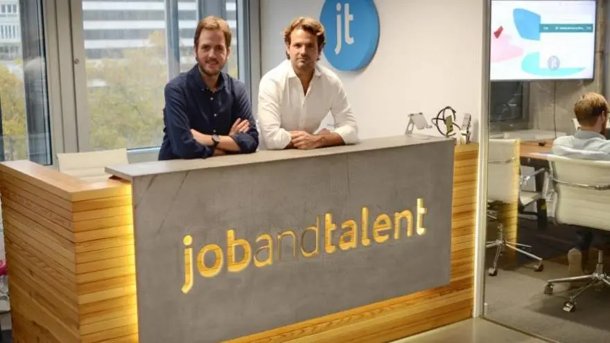 Fundadores de Jobandalent: Felipe Navío y Juan Urdiales 