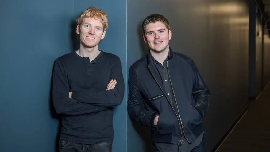 John y Patrick Collison, los dos hermanos irlandeses que fundaron Stripe en 2010