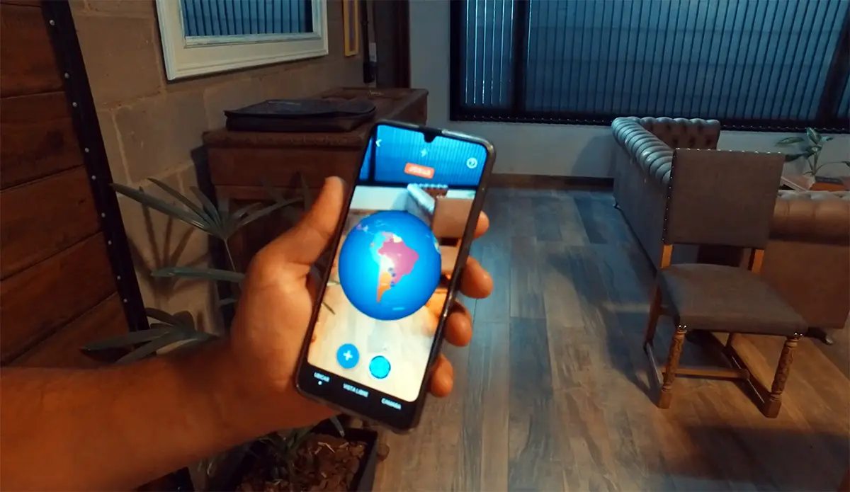 Atlas Realidad Aumentada, creada por 3Destiny