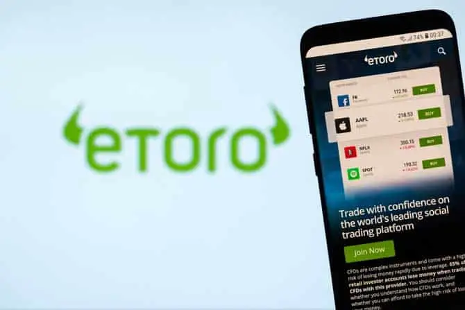 El bróker eToro lanzó 