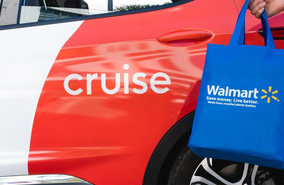 El grupo fabricante de vehículos autonomos, Cruise, se une a Walmart