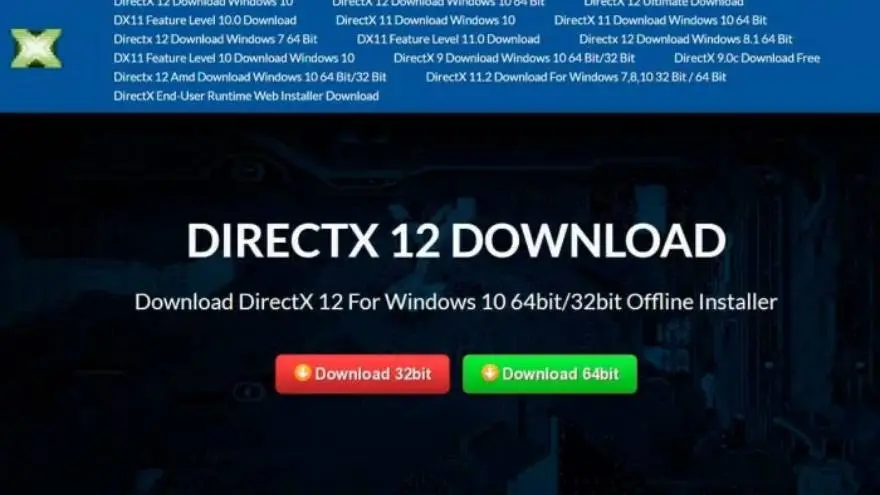 El virus se hace pasar por el instalador de DirectX 12