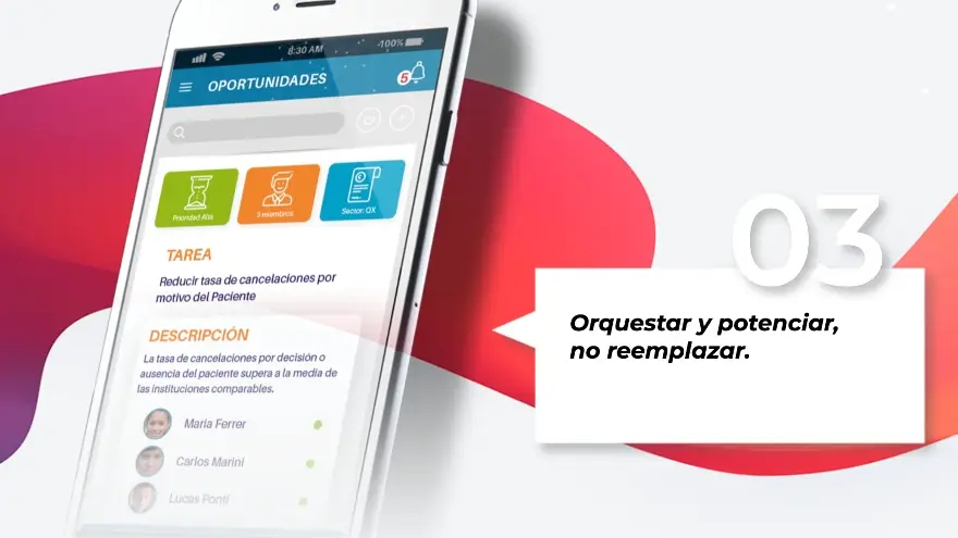 Con el uso de la inteligencia artificial, la plataforma es capaz de consolidar todas las 