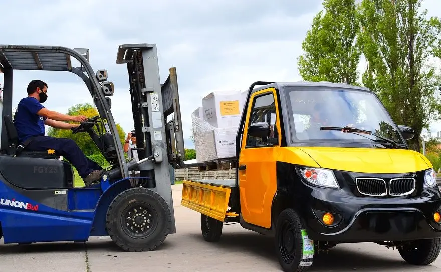 Tita, la primera camioneta eléctrica argentina.