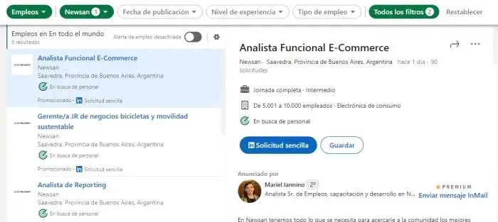 Newsan en LinkedIn
