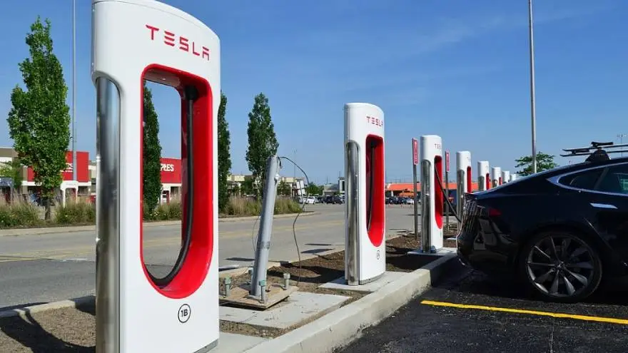 Estación de carga Tesla