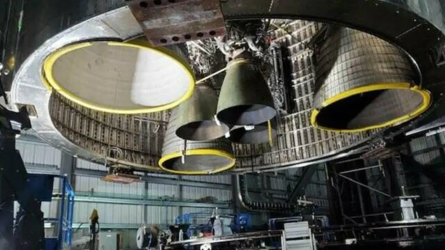 Los motores en el Starship N20