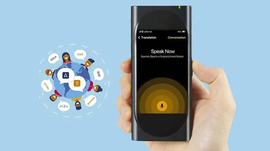 Traductor de voz Surfit Langogo