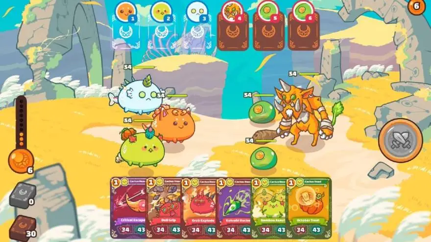 Para comenzar a jugar es necesario comprar tres Axies -para ello se debe ingresar a las casas de ventas online o en la billetera Ronin de los creadores- y el más económico se adquiere por 0,1 ETH