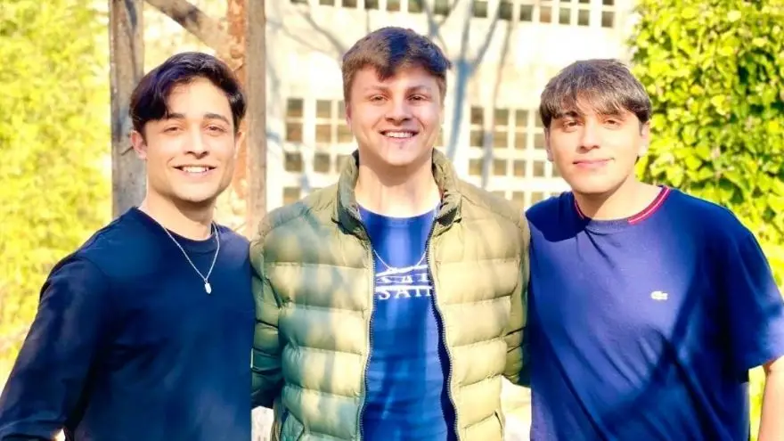Bruno Passarelli, Alan Pezo, y Leandro Tateossian, cofundadores de Applier