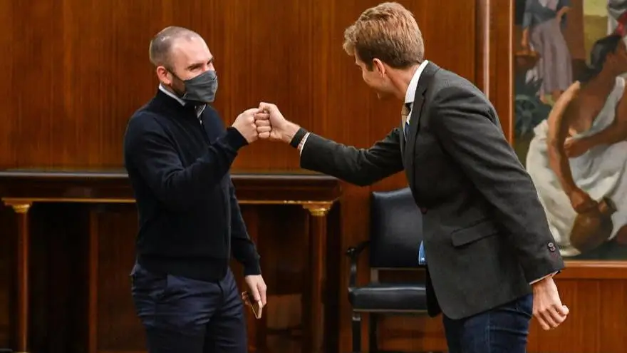 El ministo de Economía, Martín Guzmán, se reunió con el fundador de Ualá, Pierpaolo Barbieri